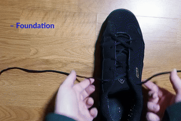 [GIF] Final shoe tying (360p, 4.3MB)